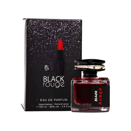 אורורה סנטס בלאק רוז' - Aurora Scents Black Rouge 100ml E.D.P - בושם לאישה מקורי - בקבוק ואריזה
