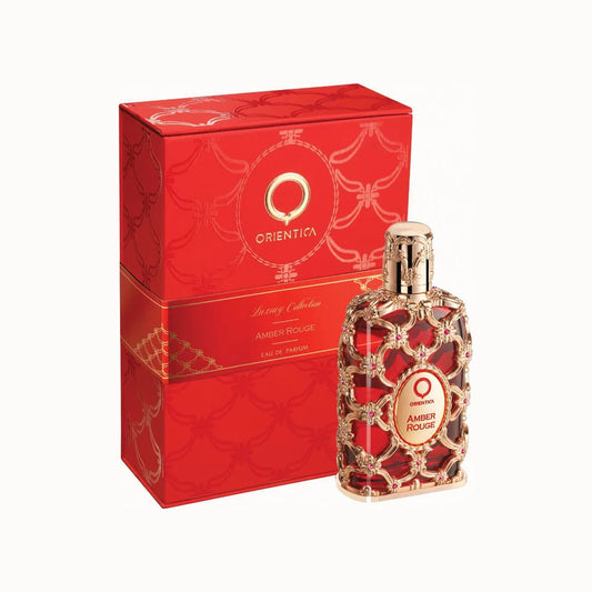 אוריינטיקה אמבר רוז' - Orientica Amber Rouge 80ml E.D.P - בושם יוניסקס מקורי - בקבוק ואריזה