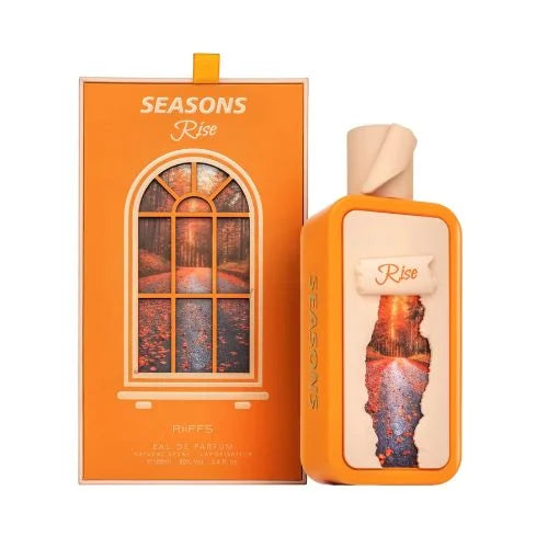 ריפס סיזנס רייז - Riiffs Seasons Rise 100ml E.D.P - בושם יוניסקס מקורי - בקבוק ואריזה