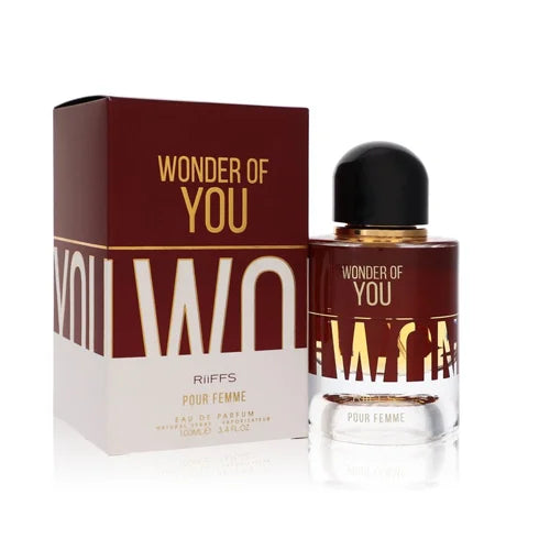 ריפס וונדר אוף יו - Riiffs Wonder Of You 100ml E.D.P - בושם לאישה מקורי - בקבוק ואריזה