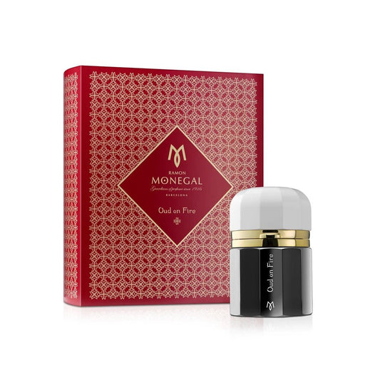 ראמון מונגל אוד און פייר - Ramon Monegal Oud On Fire 50ml Extrait De Parfum - בושם יוניסקס מקורי