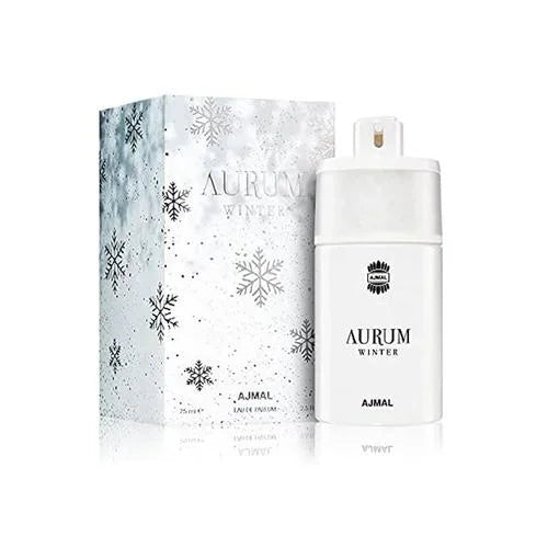 אג'מאל אורום ווינטר - Ajmal Aurum Winter 75ml E.D.P - בושם יוניסקס מקורי - בקבוק ואריזה