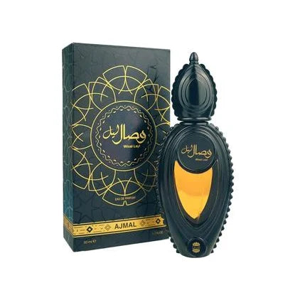 אג'מאל ויסאל לייל - Ajmal Wisal Layl 50ml E.D.P - בושם יוניסקס מקורי - בקבוק ואריזה