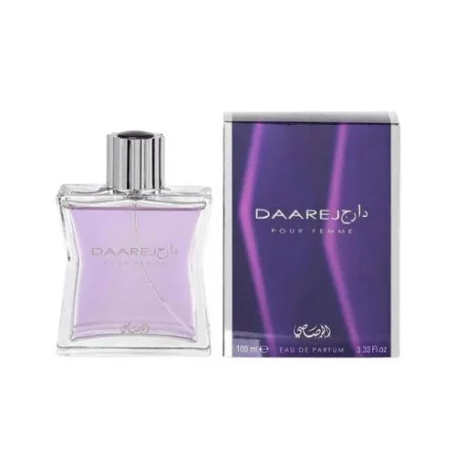 רסאסי דארג' פור פם - Rasasi Daarej Pour Femme 100ml E.D.P - בושם לאישה מקורי - בקבוק ואריזה